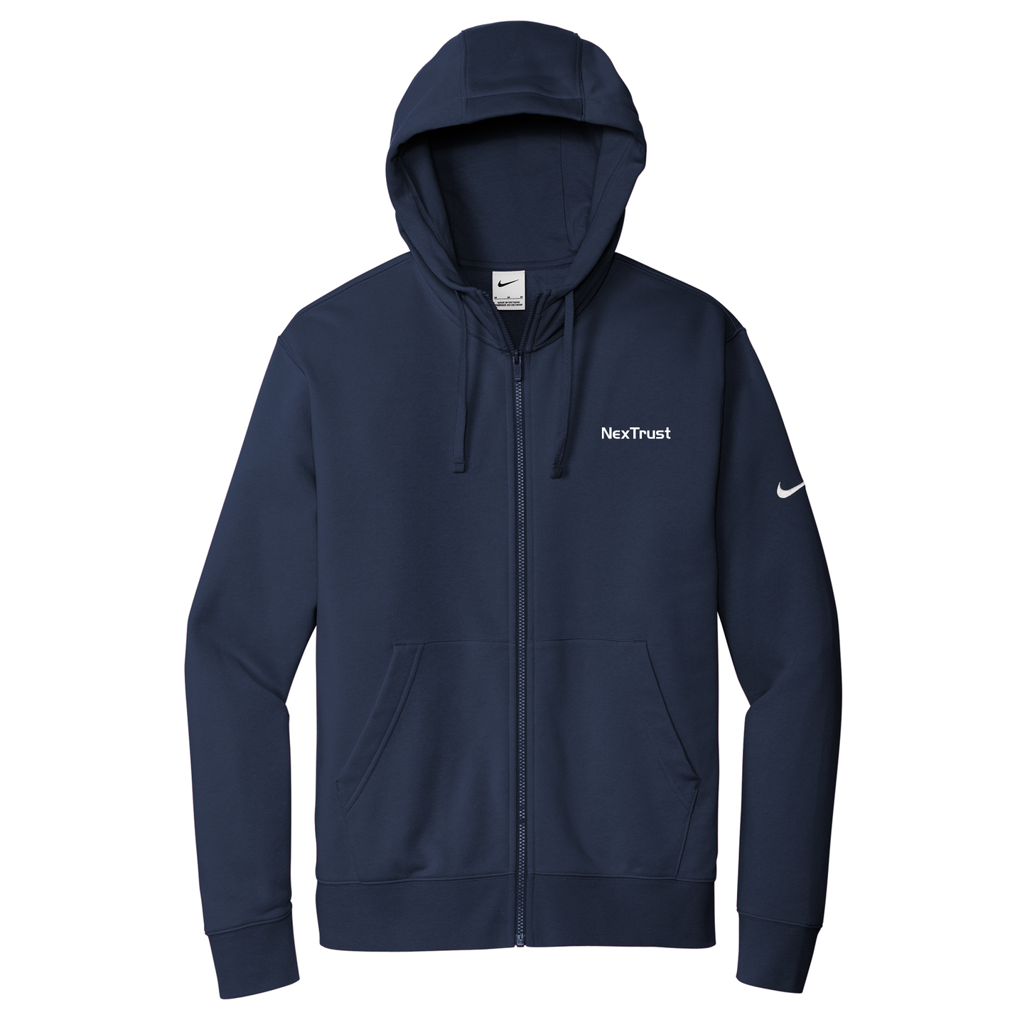 Nike Club Fleece Sleeve Full-Zip Hoodie
