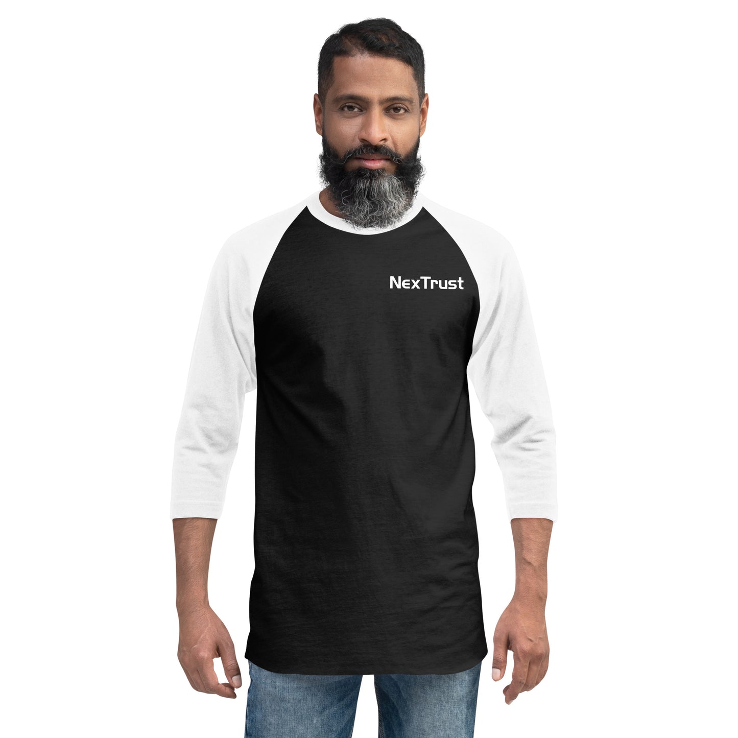 3/4 sleeve raglan shirt